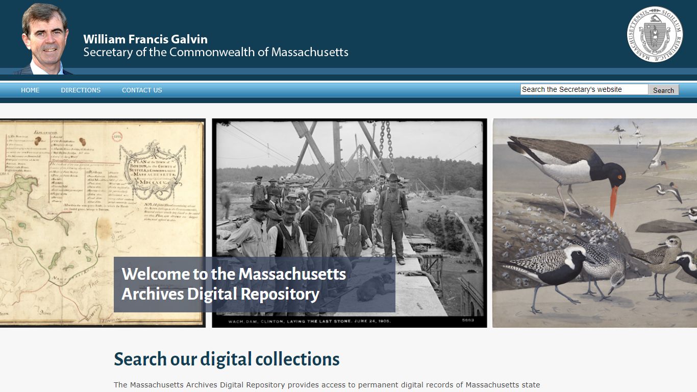 | Massachusetts Archives Digital Repository